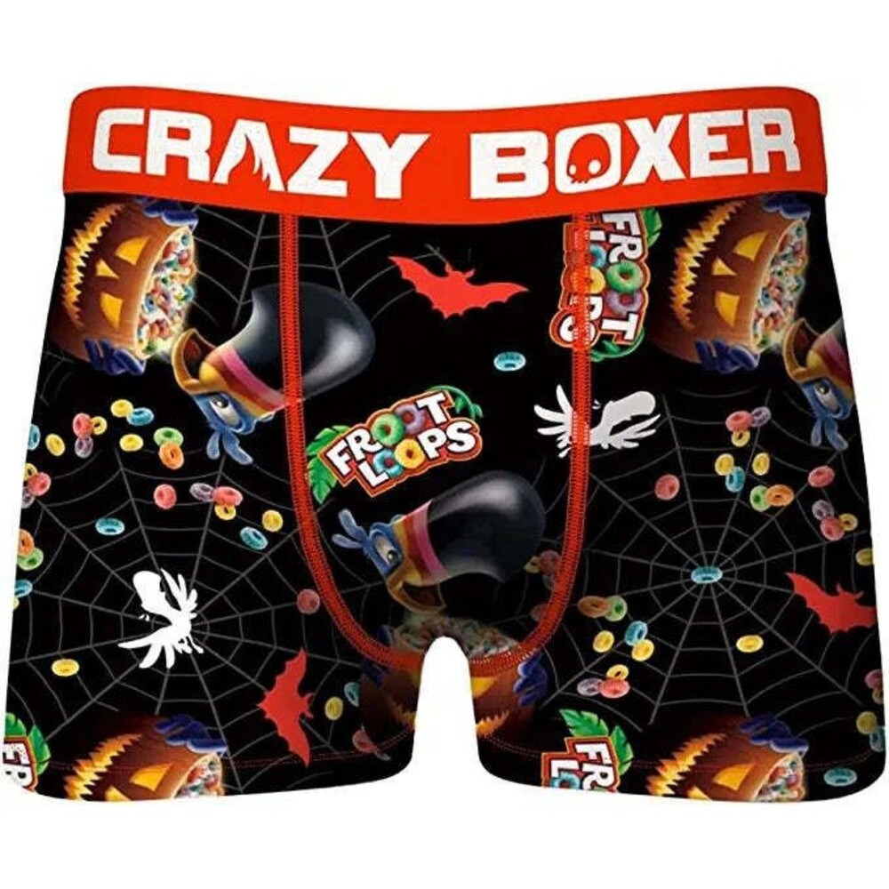 CRAZY BOXER Kellogg's Froot Loops Halloween Spook Boxer Brief - XL